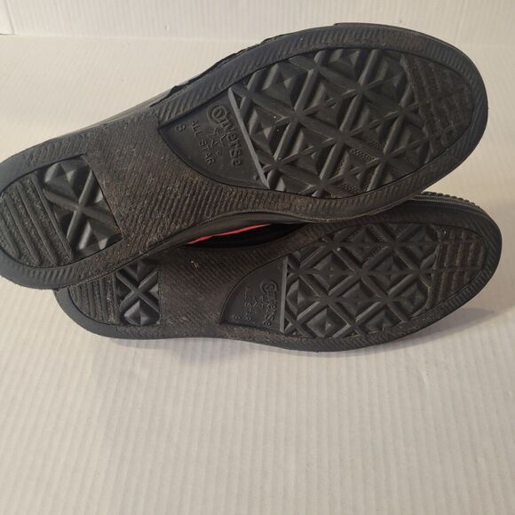 Converse Chuck Taylor All Star high flames canvas sneaker shoes mens 8 womens 10 - Picture 9 of 10